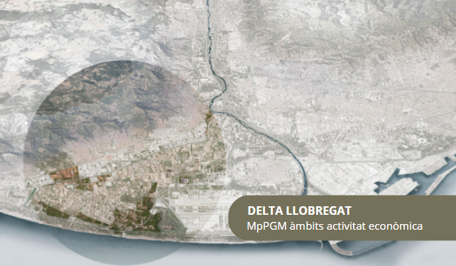 MpPGM dels àmbits d&#39;activitat econòmica del Delta del Llobregat