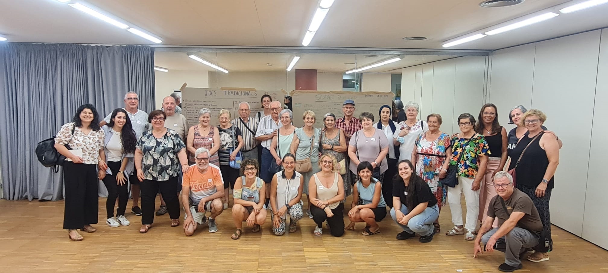 Foto de grup sessió 13.09.2023 Centenari